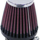 K&N Filters KNRC-2320 Universal Clamp On Filter Suit 1.813 In 46 Mm 3 In 76 Mm H X 3 In 76 Mm Base Od X 2 In 51 Mm Top Od