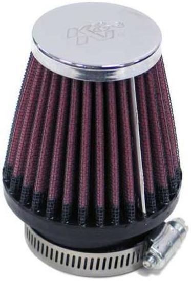 K&N Filters KNRC-2320 Universal Clamp On Filter Suit 1.813 In 46 Mm 3 In 76 Mm H X 3 In 76 Mm Base Od X 2 In 51 Mm Top Od