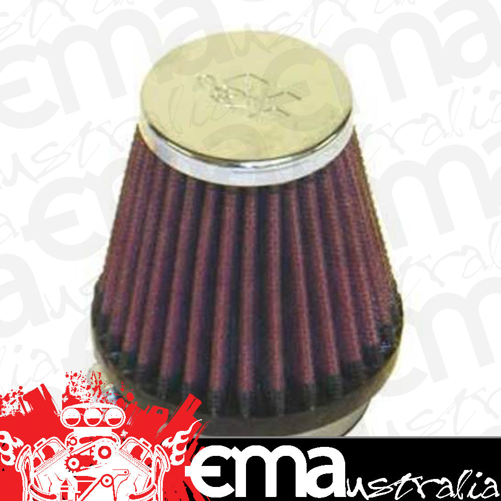 K&N Filters KNRC-2330 Universal Clamp On Filter Suit 2.125 In 54 Mm 3 In 76 Mm H X 3 In 76 Mm Base Od X 2 In 51 Mm Top Od