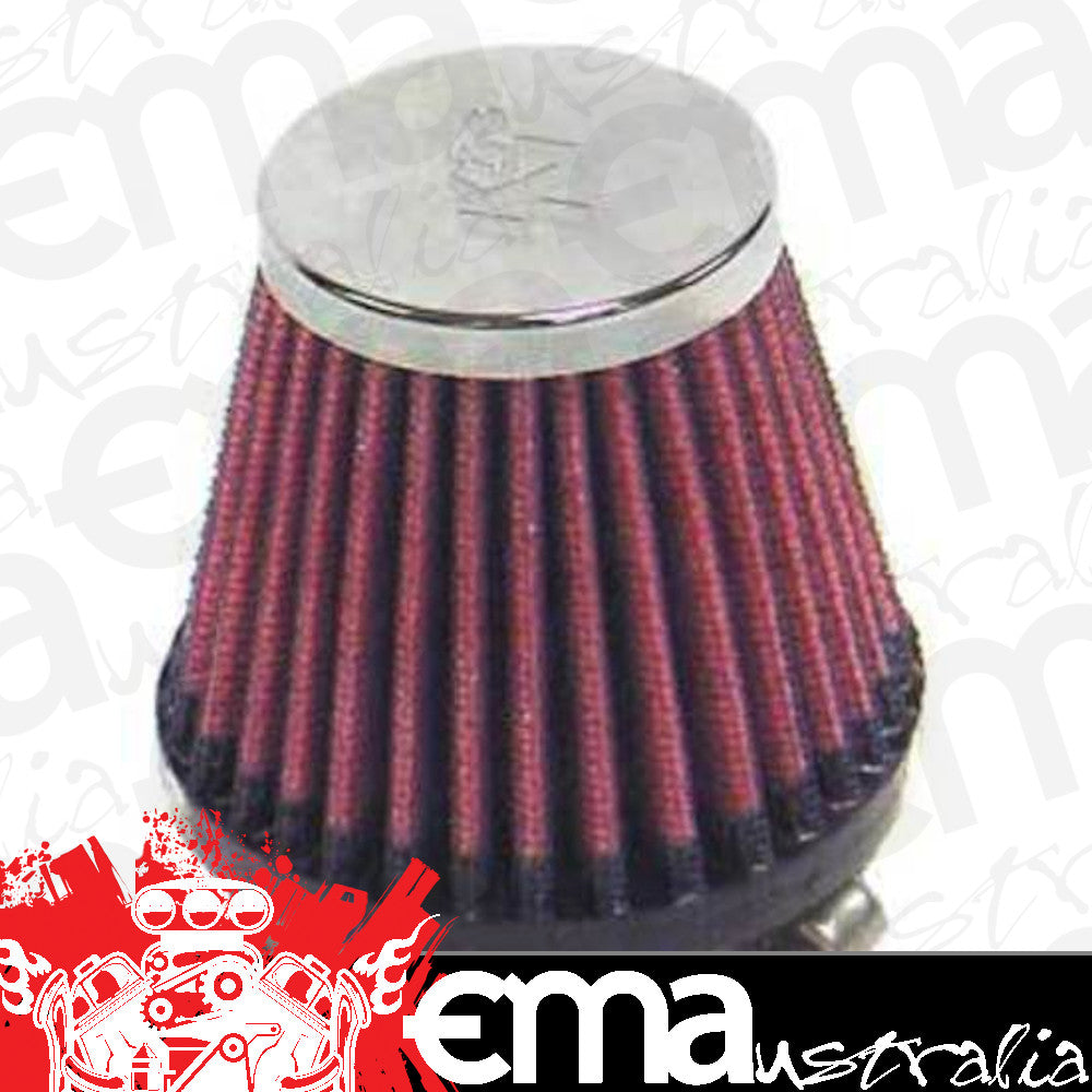 K&N Filters KNRC-2340 Universal Clamp On Filter Suit 2.125 In 54 Mm 2.75 In 70 Mm H X 3 In 76 Mm Base Od X 2 In 51 Mm Top Od
