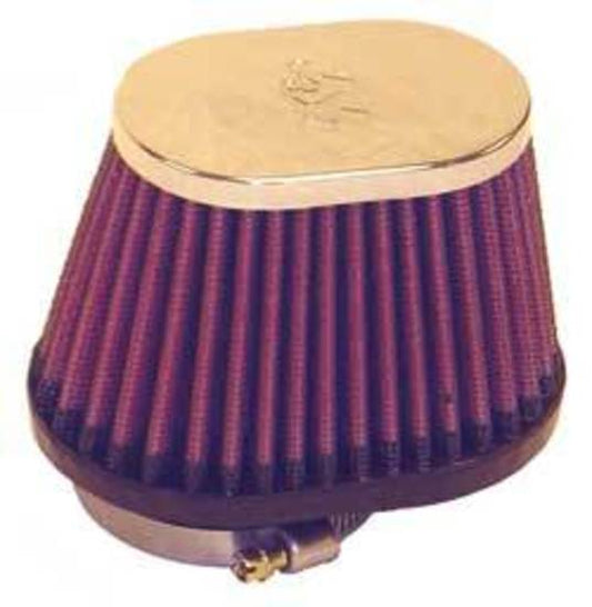 K&N Filters KNRC-2450 Universal Clamp On Filter Suit 1.75 In 44 Mm 4 In 102 Mm Base L X 2.875 In 73 Mm Base W X 2.75 In 70 Mm H X 3 In 76 Mm Top L X 2 In 51 Mm