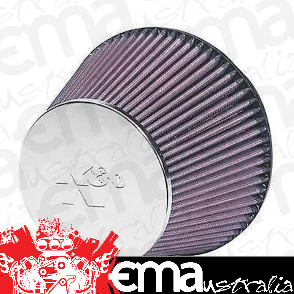 K&N Filters KNRC-2960XD Clamp-On Air Filter 5" X 7.5"Od X 5"H Chrome Top 6" Inlet
