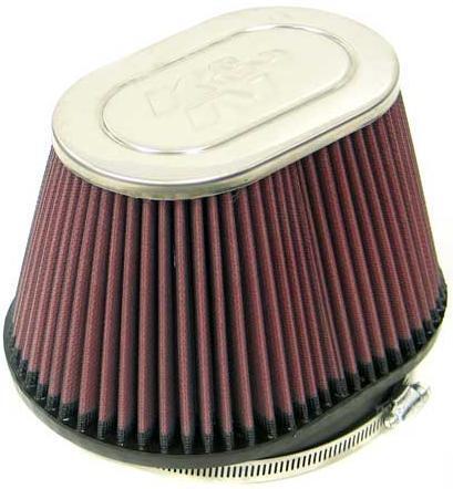 K&N Filters KNRC-3160 Universal Clamp On Filter Suit 6 In 152 Mm 8.25 In 210 Mm Base L X 6.25 In 159 Mm Base W X 5 In 127 Mm H X 6.25 In 159 Mm Top L X 4 In 102