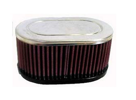 K&N Filters KNRC-3510 Universal Clamp On Filter Suit Dual 2.125 In 54 Mm 3 In 76 Mm H X 6.25 In 159 Mm L X 4 In 102 Mm W
