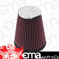 K&N Filters KNRC-4160 Tapered Pod Filter 5.125"B X 3.5"T X 7"L Chrome Top 2.438" Inlet