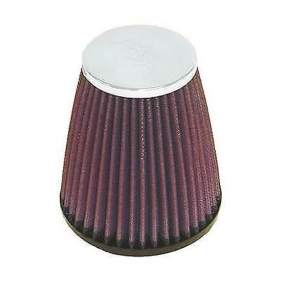 K&N Filters KNRC-4340-3 Knrc-4340 Tapered Pod Filter 4.5"B X 3"T X 5"L Chrome Top 2.688" Inlet