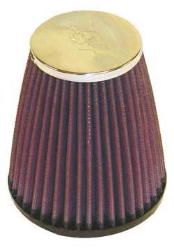 K&N Filters KNRC-4340 Universal Clamp On Filter Suit 2.688 In 68 Mm 5 In 127 Mm H X 4.5 In 114 Mm Base Od X 3 In 76 Mm Top Od