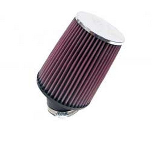 K&N Filters KNRC-4790 Universal Clamp On Filter Suit 2.75 In 70 Mm 7 In 178 Mm H X 5.5 In 140 Mm Base Od X 4.5 In 114 Mm Top Od