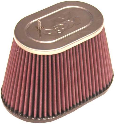 K&N Filters KNRC-5050 Universal Clamp On Filter Suit 2.938 In 75 Mm 8.625 In 219 Mm Base L X 5.25 In 133 Mm Base W X 5.5 In 140 Mm H X 6.25 In 159 Mm Top L X 4 I
