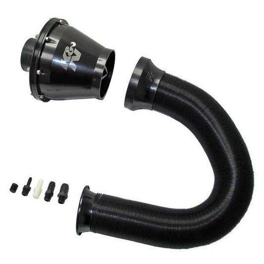 K&N Filters KNRC-5052AB Apollo Universal Closed Cold Air Intake System Black W/Breather