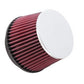 K&N Filters KNRC-5057 Universal Clamp On Filter Suit 3.938 In 100 Mm 3.625 In 92 Mm H X 5.438 In 138 Mm Base Od X 4.5 In 114 Mm Top Od
