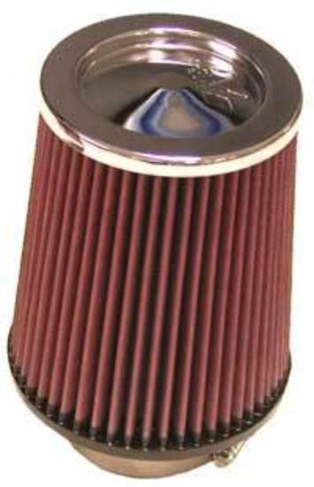 K&N Filters KNRC-5100 Universal Clamp On Filter Suit 3.125 In 79 Mm 7 In 178 Mm H X 6 In 152 Mm Base Od X 5 In 127 Mm Top Od