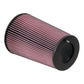 K&N Filters KNRC-5169 Universal Clamp On Filter Suit 3.5 In 89 Mm 12 In 305 Mm H X 8 In 203 Mm Base Od X 6.625 In 168 Mm Top Od