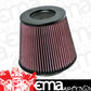 K&N Filters KNRC-5177 Universal Clamp On Filter Suit 6 In 152 Mm 7.5 In 191 Mm H X 9 In 229 Mm Base Od X 6.625 In 168 Mm Top Od