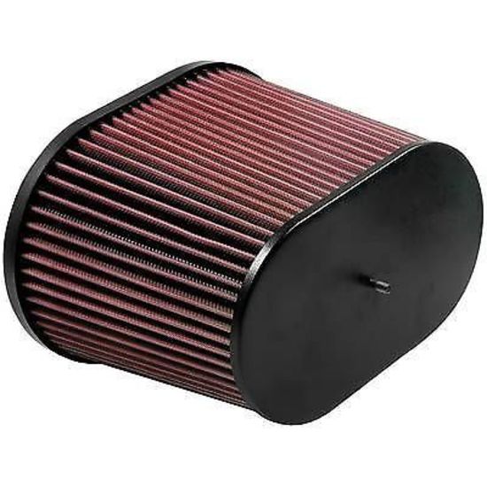 K&N Filters KNRC-5178 Clamp-On Oval Tapered Air Filter 3.688" Inlet 1.5" Offset