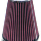 K&N Filters KNRC-8480 Universal Clamp On Filter Suit 3.75 In 95 Mm 6.75 In 171 Mm H X 5.75 In 146 Mm Base Od X 3.5 In 89 Mm Top Od