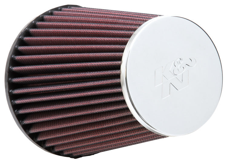 K&N Filters KNRC-9640 Universal Clamp On Filter Suit 3 In 76 Mm 5.938 In 151 Mm H X 3.5 In 89 Mm Top Od 5 In 127 Mm Base Od