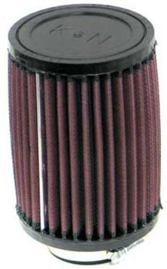 K&N Filters KNRD-0460 Universal Clamp On Filter Suit 1.875 In 48 Mm 5 In 127 Mm H X 3.5 In 89 Mm Od