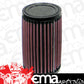 K&N Filters KNRD-0470 Universal Clamp On Filter Suit 1.875 In 48 Mm 6 In 152 Mm H X 3.5 In 89 Mm Od
