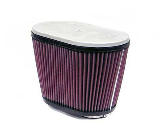 K&N Filters KNRD-3400 Air Filter Stack Oval 9"L X 5.5"W X 6.25"H Dual 1.75" Neck