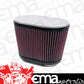 K&N Filters KNRD-3500 Oval Injector Stack Filter 9"L X 5.5"W X 6.25"H Dual 1.875" Neck