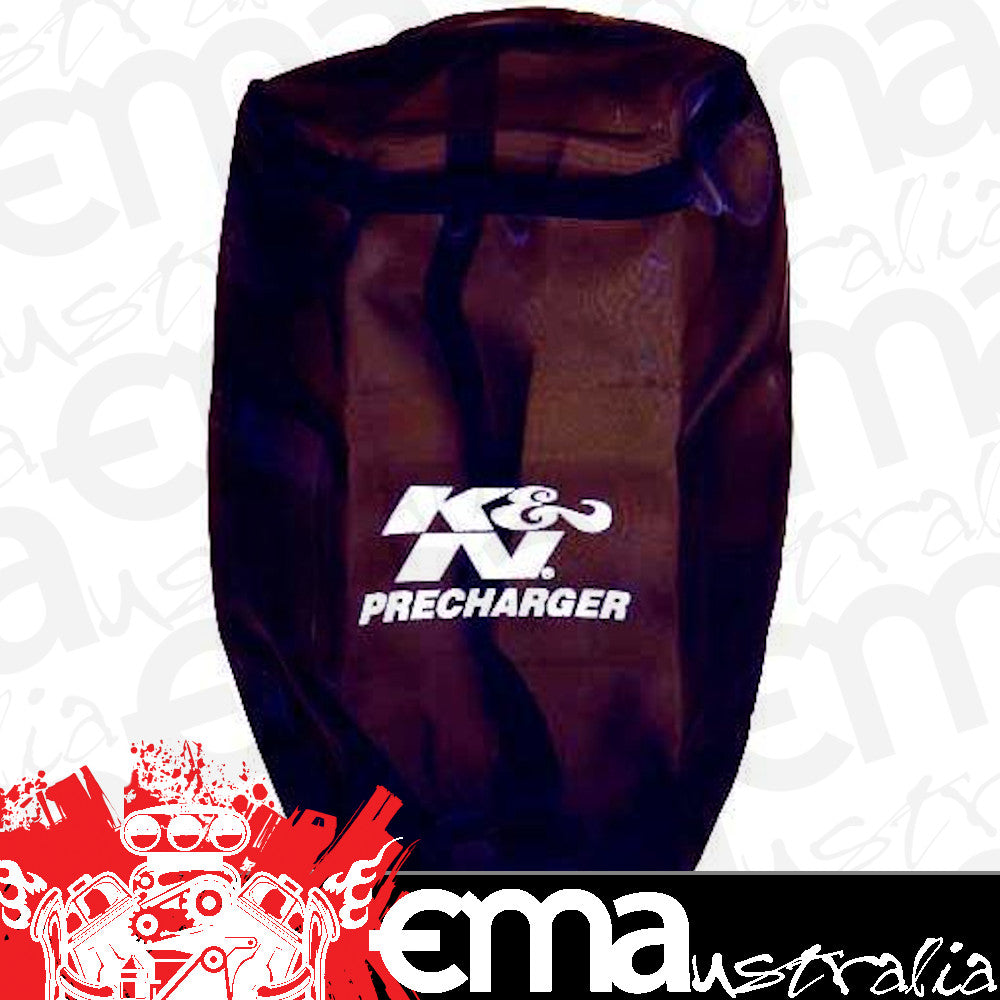 K&N Filters KNRE-0810PK Universal Clamp On Filter Wrap Black