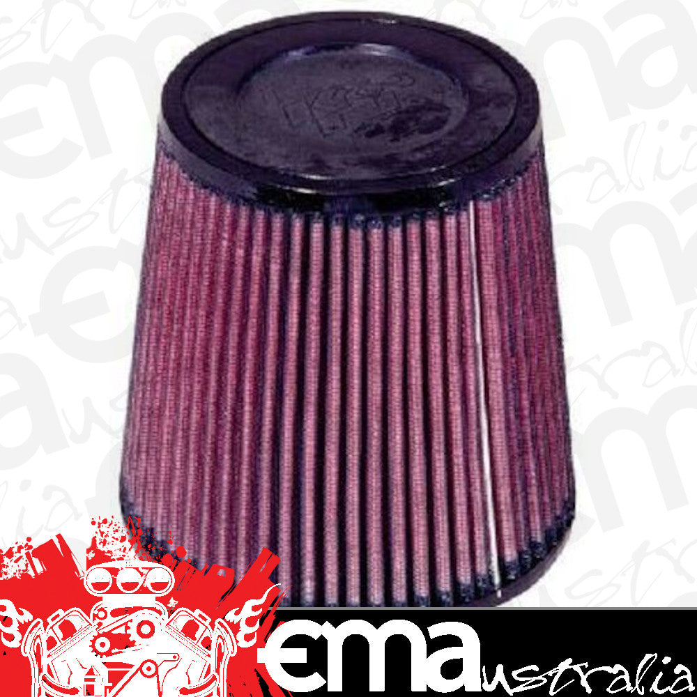 K&N Filters KNRE-0930 Universal Clamp On Filter Suit 3 In 76 Mm 6 In 152 Mm H X 6 In 152 Mm Base Od X 4.625 In 117 Mm Top Od