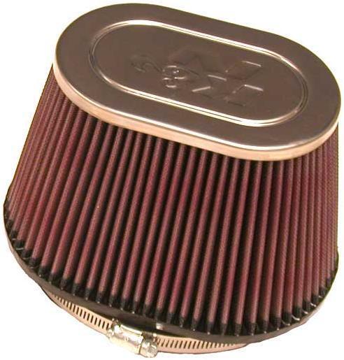 K&N Filters KNRF-1001 Universal Clamp On Filter Suit 3.938 In 100 Mm 7.75 In 197 Mm Base L X 5.5 In 140 Mm Base W X 5 In 127 Mm H X 6.25 In 159 Mm Top L X 4 In