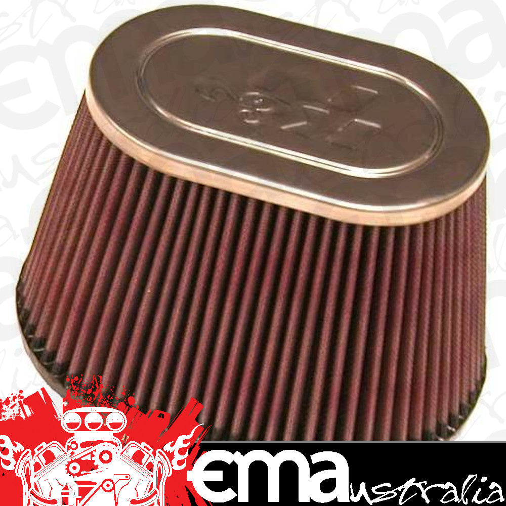 K&N Filters KNRF-1001 Universal Clamp On Filter Suit 3.938 In 100 Mm 7.75 In 197 Mm Base L X 5.5 In 140 Mm Base W X 5 In 127 Mm H X 6.25 In 159 Mm Top L X 4 In