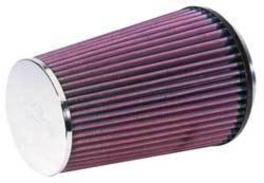 K&N Filters KNRF-1008 Universal Clamp On Filter Suit 4.5 In 114 Mm 8.375 In 213 Mm H X 5.875 In 149 Mm Base Od X 4.5 In 114 Mm Top Od