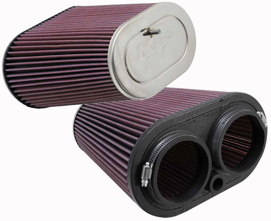 K&N Filters KNRF-1012 3-1/8" Dual Flange Clamp On