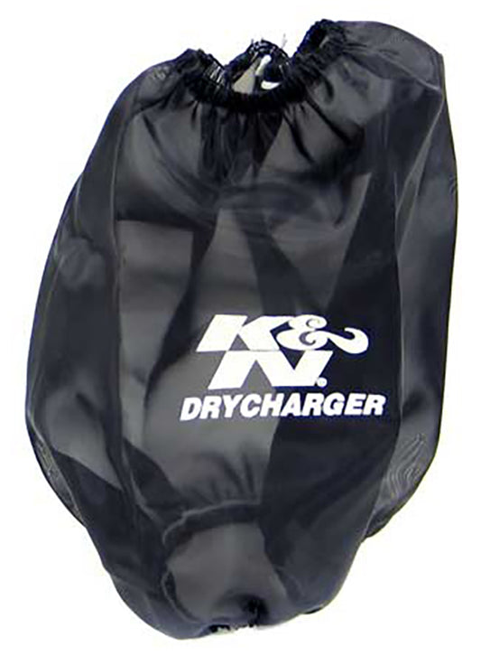 K&N Filters KNRF-1020DK Universal Clamp On Filter Wrap Black