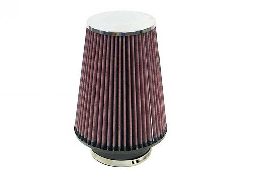 K&N Filters KNRF-1027 Universal Clamp On Filter Suit 4 In 102 Mm 8 In 203 Mm H X 6.5 In 165 Mm Base Od X 4.5 In 114 Mm Top Od