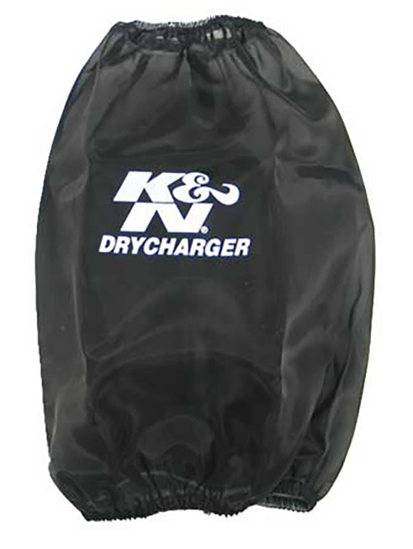 K&N Filters KNRF-1027DK Universal Filter Wrap Black Suit 6.5 In 165 Mm Base I.D X 8 In 203 Mm H X 4.5 In 114 Mm Top I.D