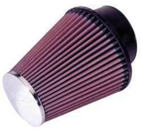 K&N Filters KNRF-1035 Universal Clamp On Filter Suit 3.5 In 89 Mm 6 In 152 Mm H X 5.75 In 146 Mm Base Od X 3.5 In 89 Mm Top Od