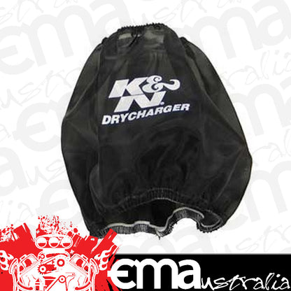 K&N Filters KNRF-1036DK Universal Clamp On Filter Wrap Black