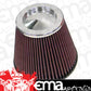 K&N Filters KNRF-1042 Universal Clamp On Filter Suit 6 In 152 Mm 6.5 In 165 Mm H X 7.5 In 191 Mm Base Od X 5 In 127 Mm Top Od
