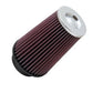 K&N Filters KNRF-1045 Universal Clamp On Filter Suit 3.5 In 89 Mm 8 In 203 Mm H X 5.5 In 140 Mm Base Od X 4 In 102 Mm Top Od