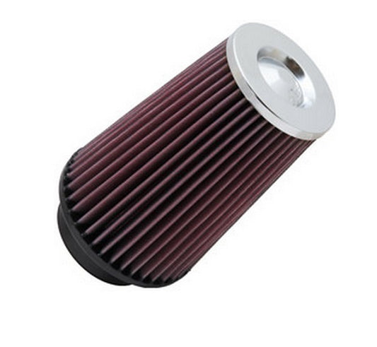 K&N Filters KNRF-1045 Universal Clamp On Filter Suit 3.5 In 89 Mm 8 In 203 Mm H X 5.5 In 140 Mm Base Od X 4 In 102 Mm Top Od
