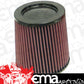 K&N Filters KNRF-1047 Universal Clamp On Filter Suit 3 In 76 Mm 6 In 152 Mm H X 6 In 152 Mm Base Od X 5 In 127 Mm Top Od