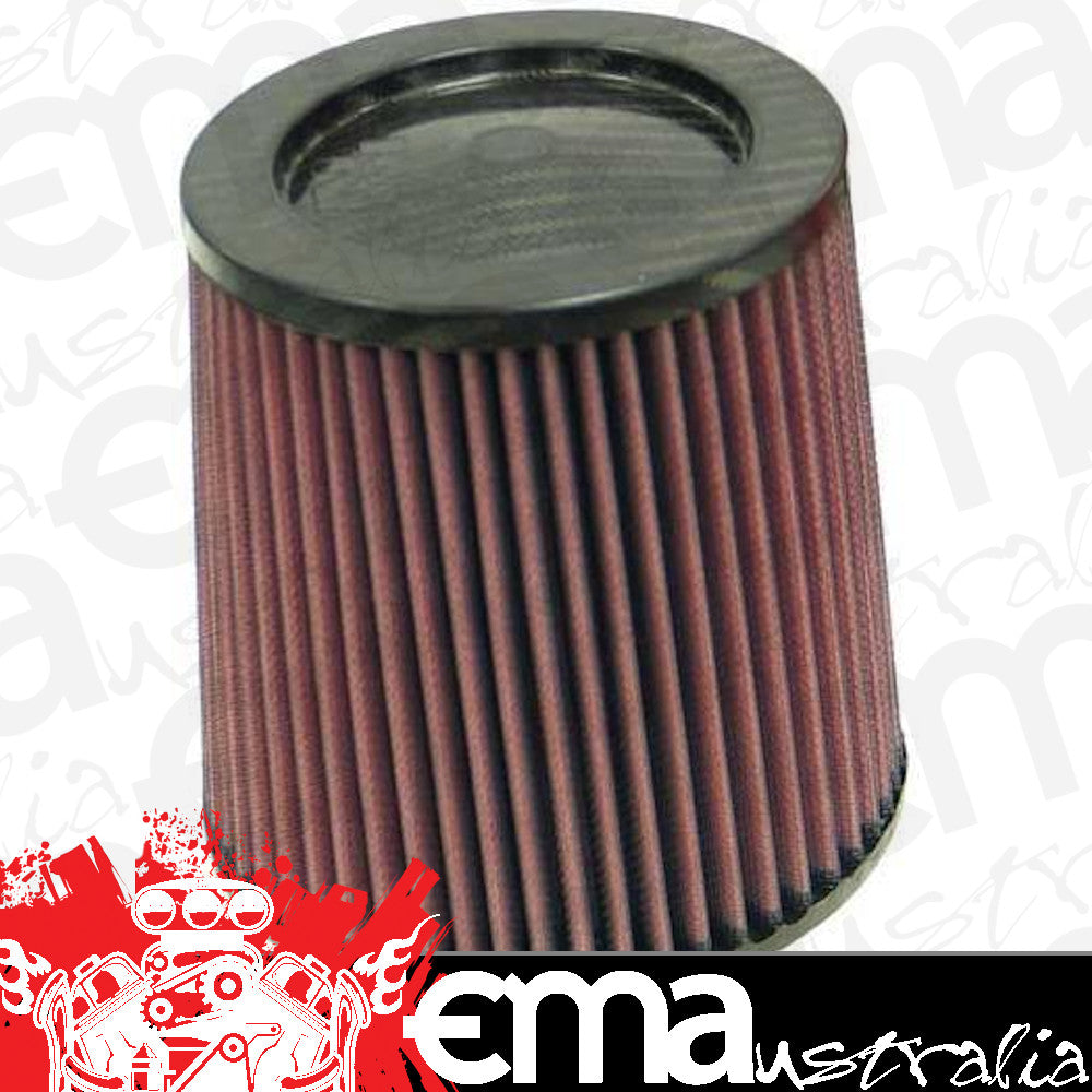K&N Filters KNRF-1047 Universal Clamp On Filter Suit 3 In 76 Mm 6 In 152 Mm H X 6 In 152 Mm Base Od X 5 In 127 Mm Top Od