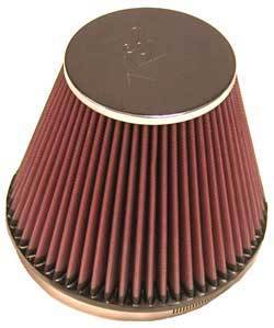 K&N Filters KNRF-1048 Universal Clamp On Filter Suit 6 In 152 Mm 6 In 152 Mm H X 7.5 In 191 Mm Base Od X 4.5 In 114 Mm Top Od