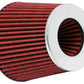 K&N Filters KNRG-1001RD Universal Clamp On Filter Red Suit 4 In 102 Mm Height: 5.5 In 140 Mm H X 6 In 152 Mm Base Od X 4.75 In 121 Mm Top Od