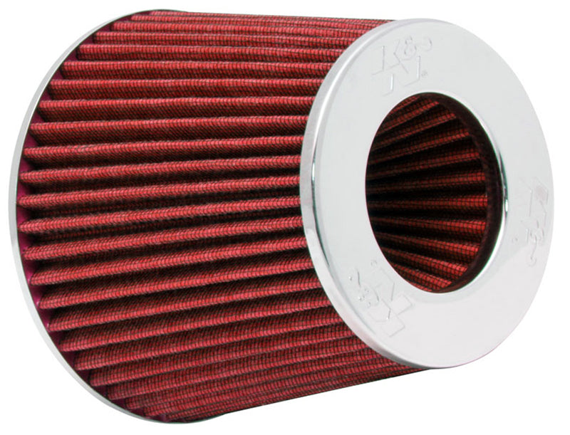 K&N Filters KNRG-1001RD Universal Clamp On Filter Red Suit 4 In 102 Mm Height: 5.5 In 140 Mm H X 6 In 152 Mm Base Od X 4.75 In 121 Mm Top Od