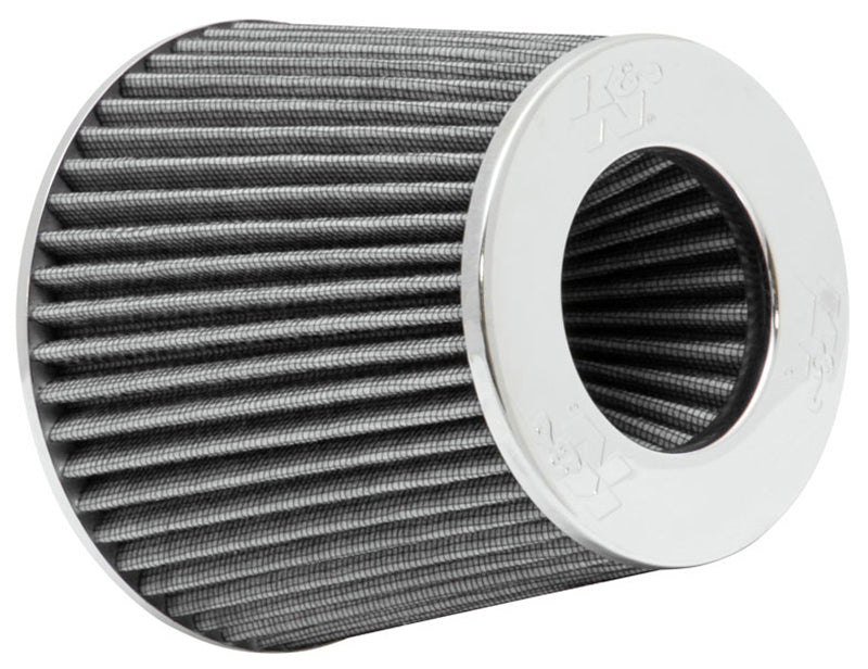K&N Filters KNRG-1001WT Universal Clamp On Filter White Suit 4 In 102 Mm Height: 5.5 In 140 Mm H X 6 In 152 Mm Base Od X 4.75 In 121 Mm Top Od
