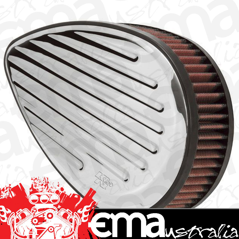 K&N Filters KNRK-3914 Ball Grooved Air Intake Kit 1991-1997 Harley Davidson Sportster