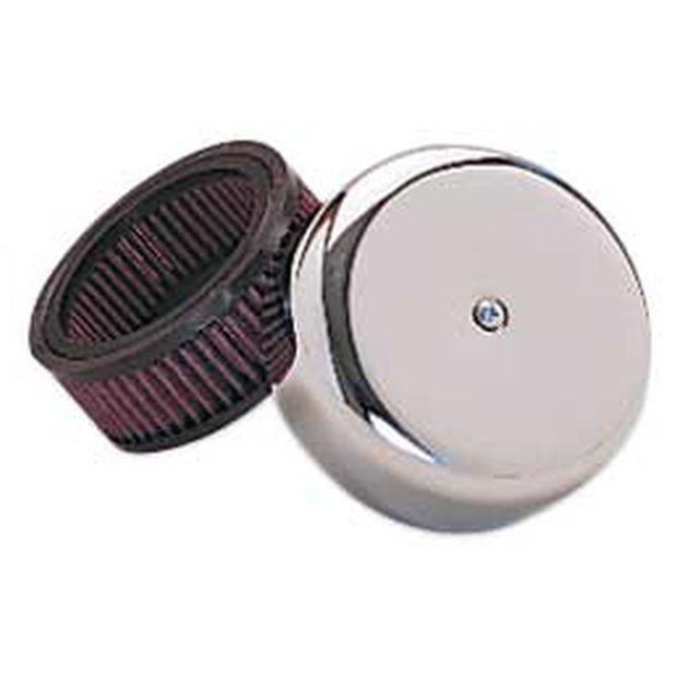 K&N Filters KNRL-320B Harley Davidson Custom Air Cleaner Assembly Suit Linkert Early 4-Bolt Modelcarburettor