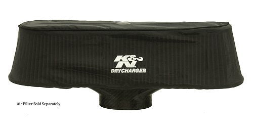 K&N Filters KNRP-5135DK Universal Clamp On Filter Wrap Black