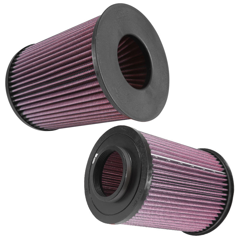 K&N Filters KNRR-3004 Universal Clamp On Reverse Tapered Filter Suit 2.75 In 70 Mm 7.688 In 195 Mm H X 5.938 In 151 Mm Top Od 5.75 In 146 Mm Base Od