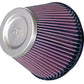 K&N Filters KNRT-4590 Universal Clamp On Filter Suit 6 In 152 Mm 5 In 127 Mm H X 7.5 In 191 Mm Base Od X 4.5 In 114 Mm Top Od